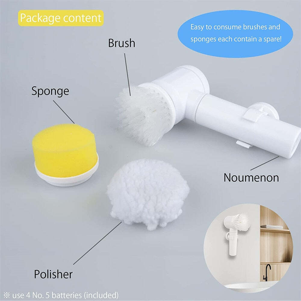 Magic Electric Cleaning Brush USB rechargeable