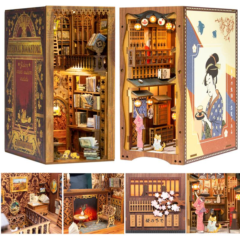 Cutebee Diy  Eternal Bookstore Book Nook