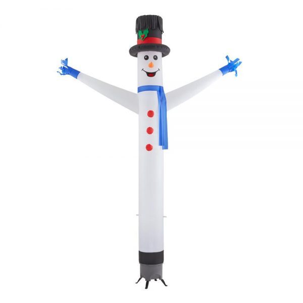 12 ft animated inflatable jolly jiggler snowman