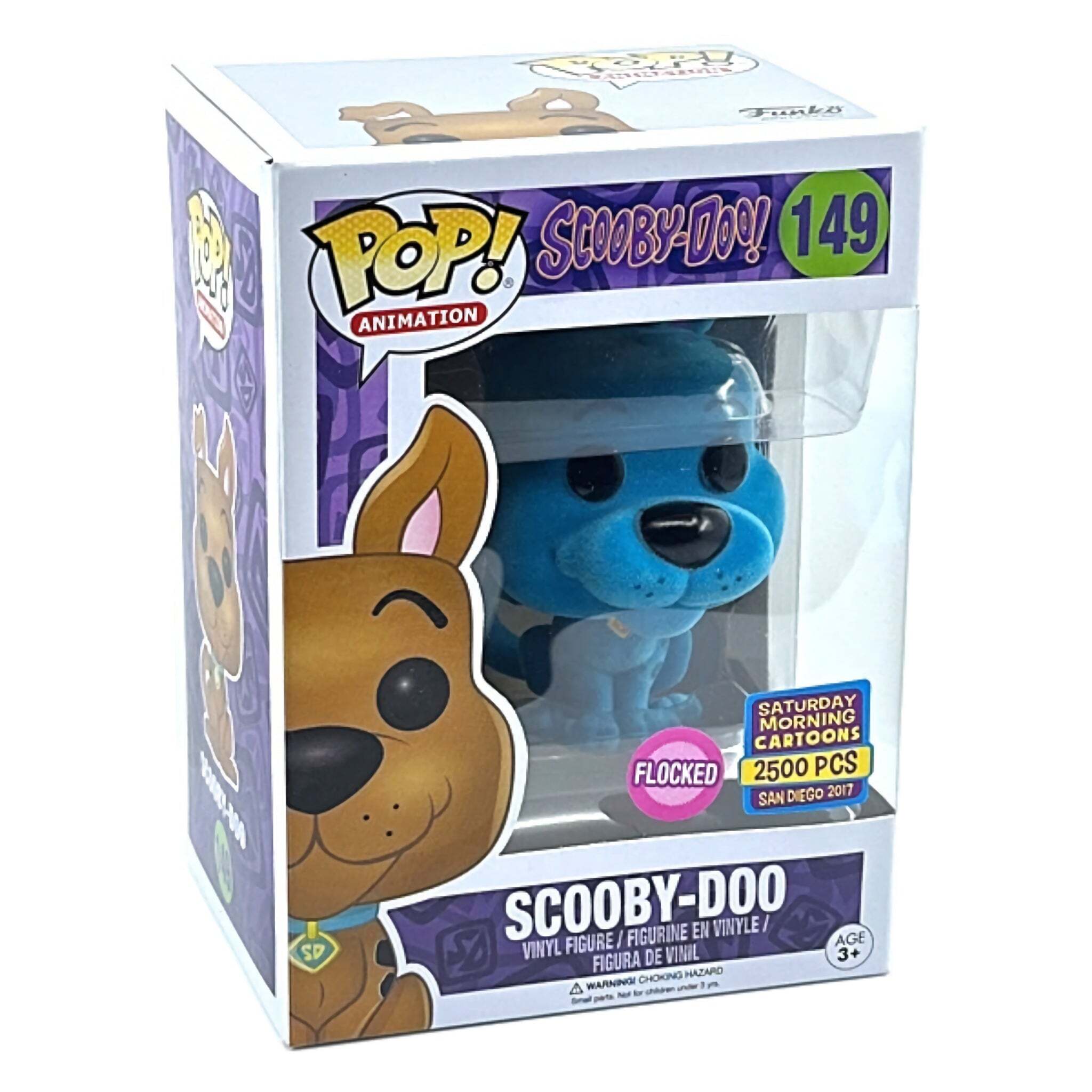 Scooby-Doo (Flocked) Funko Pop! 2017 SDCC 2500 PCS