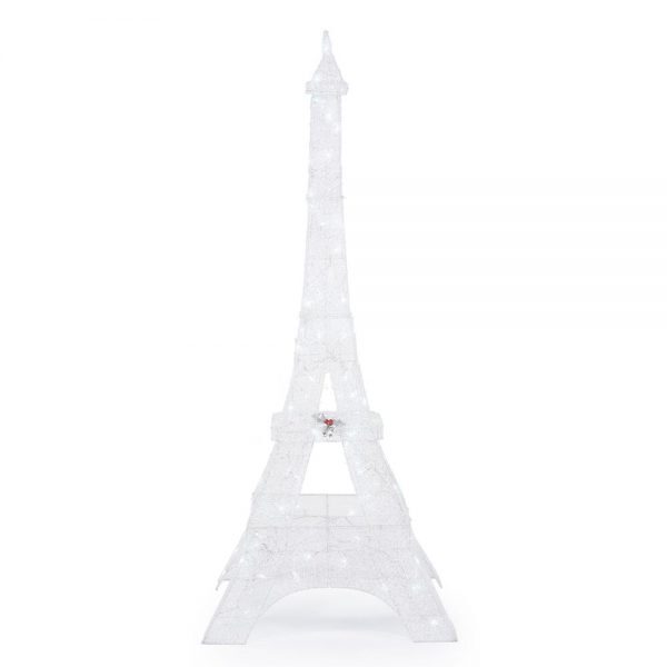 86 in led lighted twinkling eiffel tower