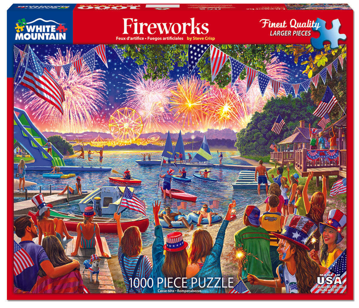 Fireworks (1585pz) - 1000 Piece Jigsaw Puzzle