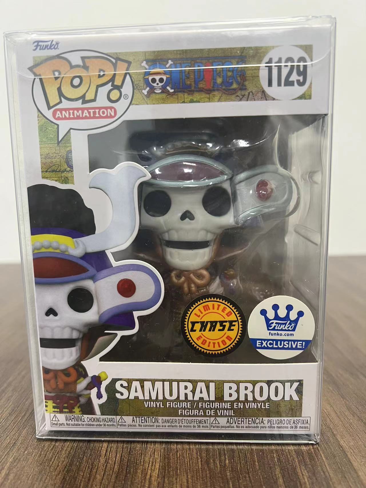 Funko Pop One Piece Samurai Brook 1129 Metallic Chase
