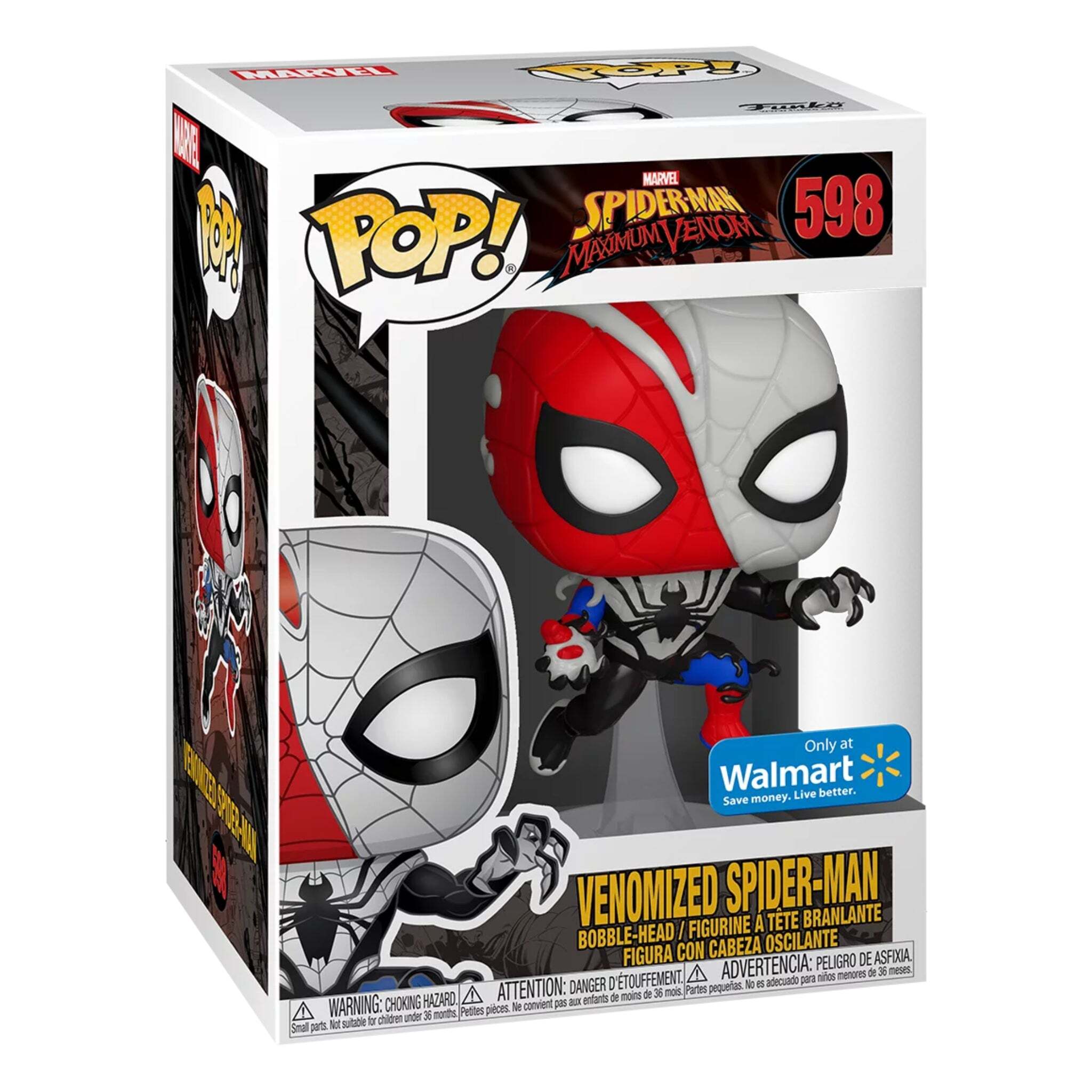 Venomized Spider-Man Funko Pop! WALMART EXCLUSIVE