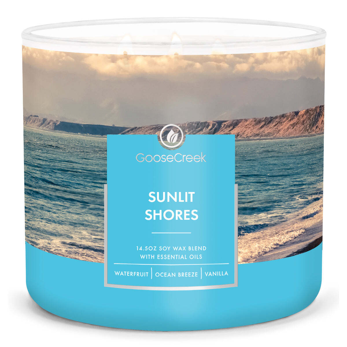 Sunlit Shores Large 3-Wick Candle