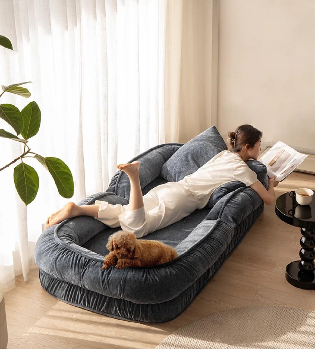 💥Hot Sale - BUY 1 GET 1 FREE + 3 GIFTS💝The Dog Bed for Humans