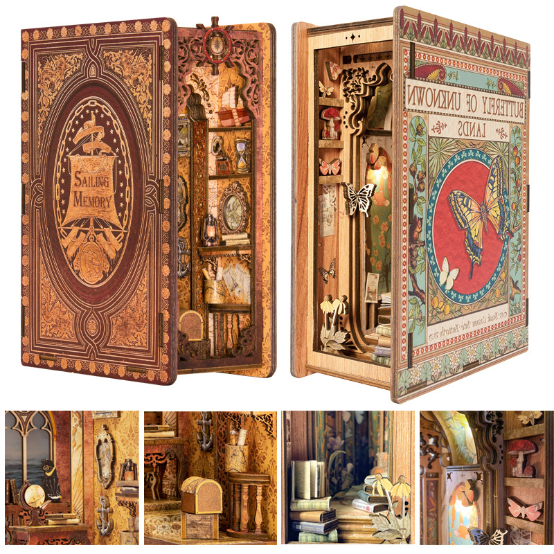 Cutebee Diy  Eternal Bookstore Book Nook