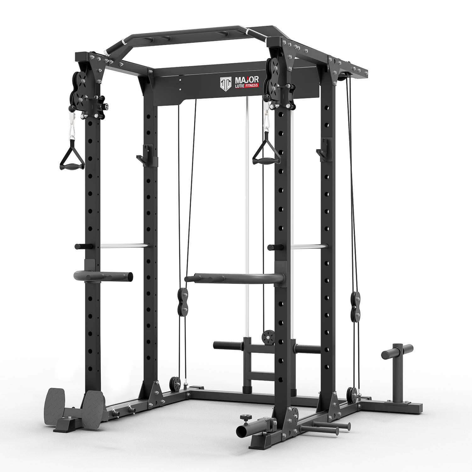🔥Christmas Special 60 OFF🎄MULTIFUNCTIONAL POWER RACK HOME GYM FITNES
