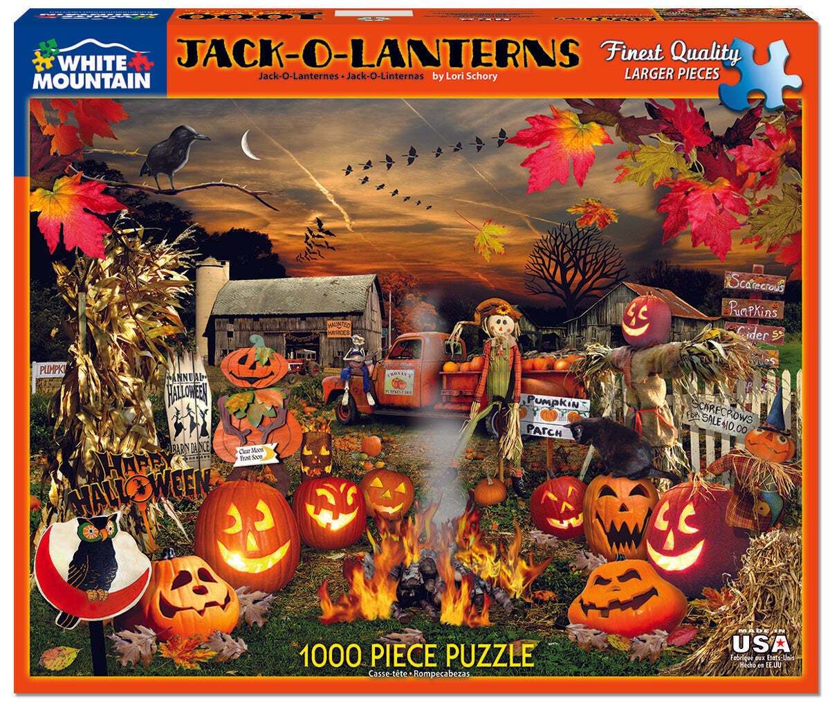 Jack O Lanterns (1120pz) - 1000 Pieces