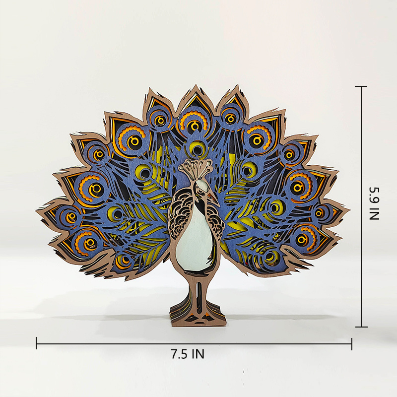New Arrivals✨-Peacock Carving Handcraft Gift