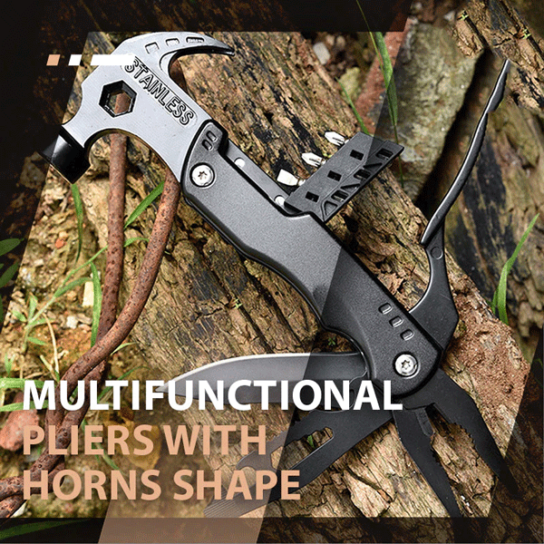 🔥Last Day Special Sale🔥Multi Tool Pliers 12 In 1 Mini Hammer Yoafcr