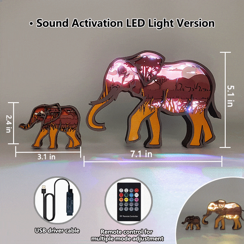 New Arrivals✨-Elephant Carving Handcraft Gift