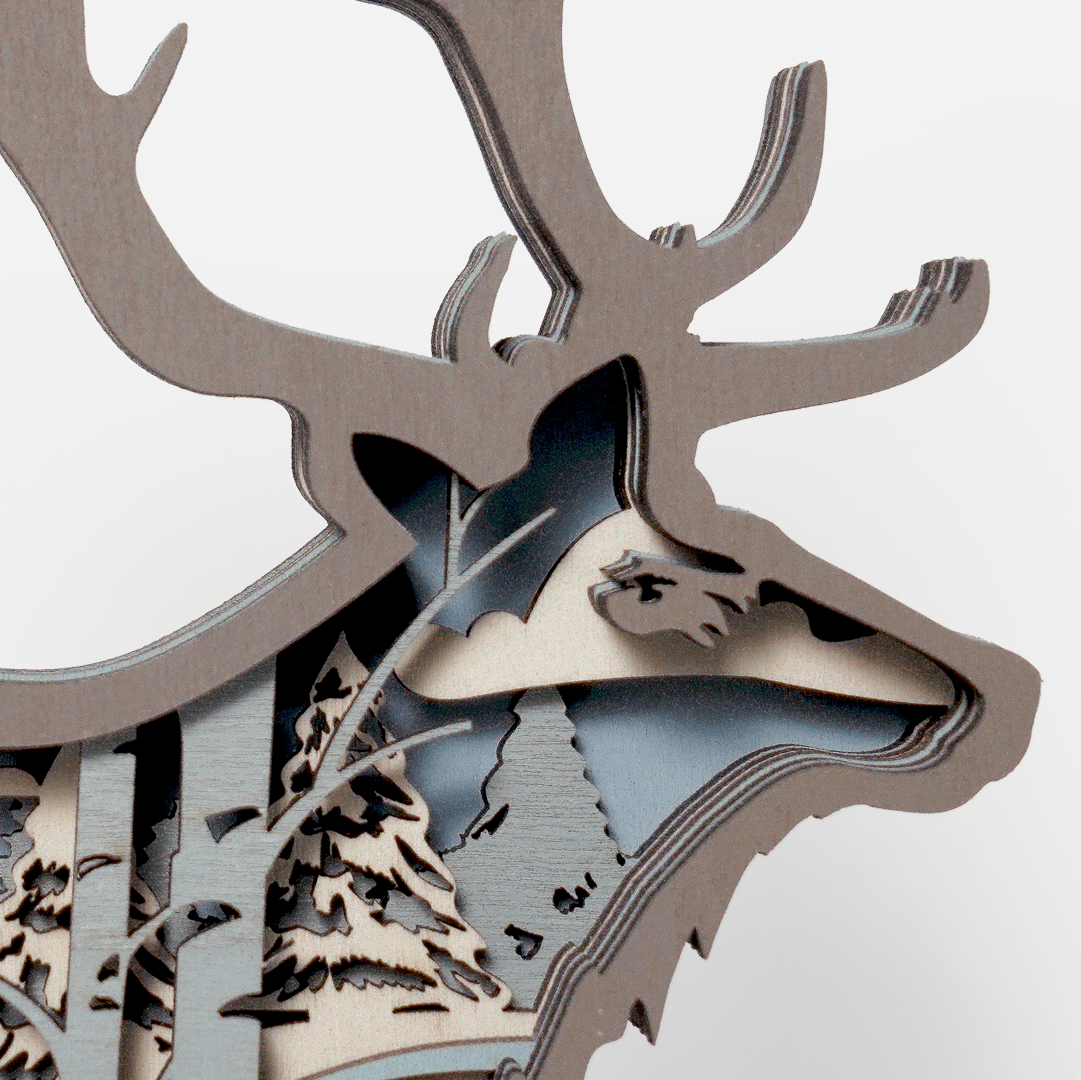 Christmas Flash Sale✨-Elk Carving Handcraft Gift