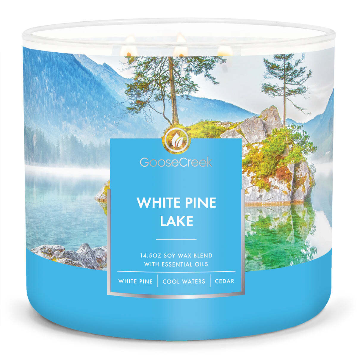 White Pine Lake Large 3-Wick Candle