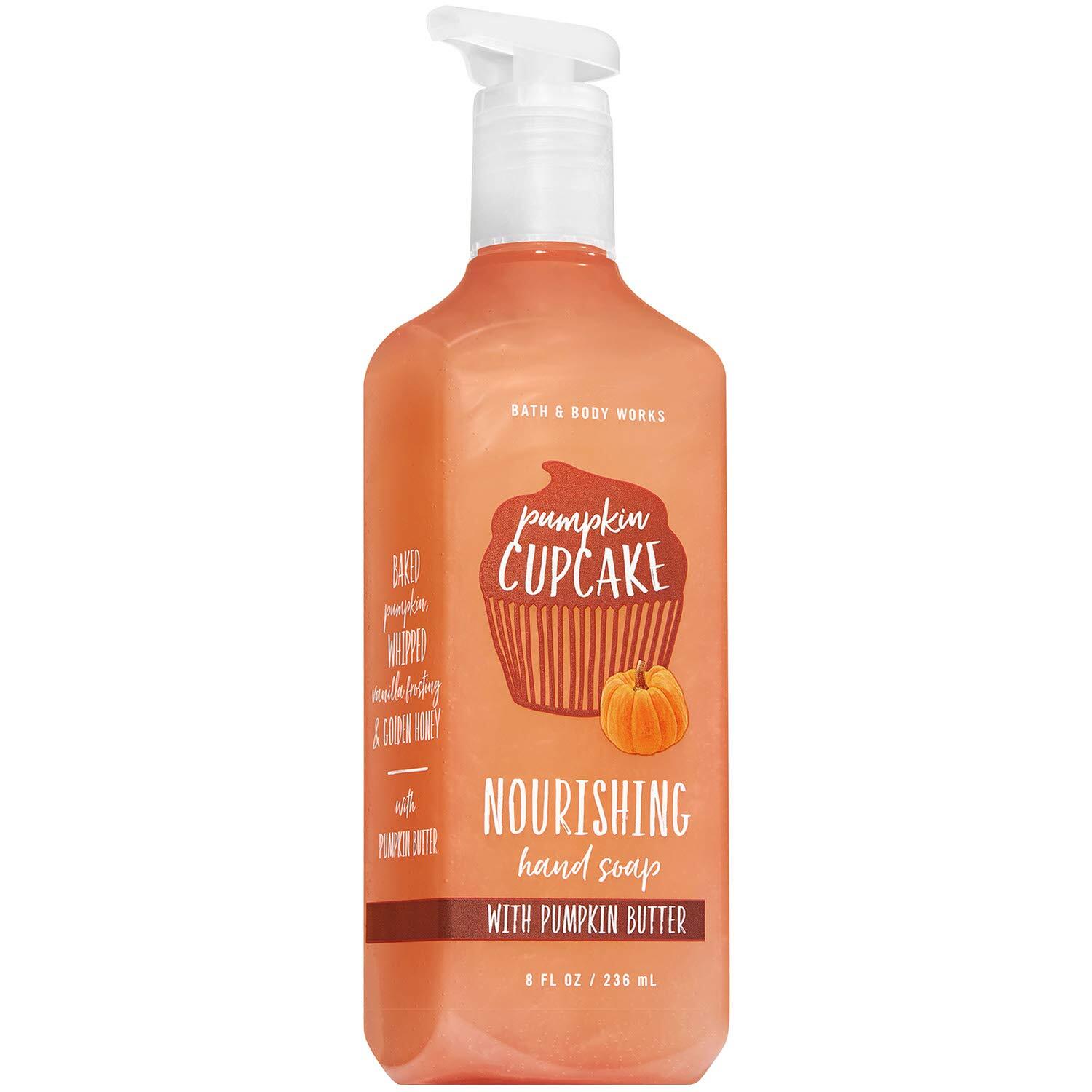 Bath and Body Works SWEET CINNAMON PUMPKIN Hand Soap with Pumpkin Butter 8 Fluid Ounce (2018 Fall Edition)