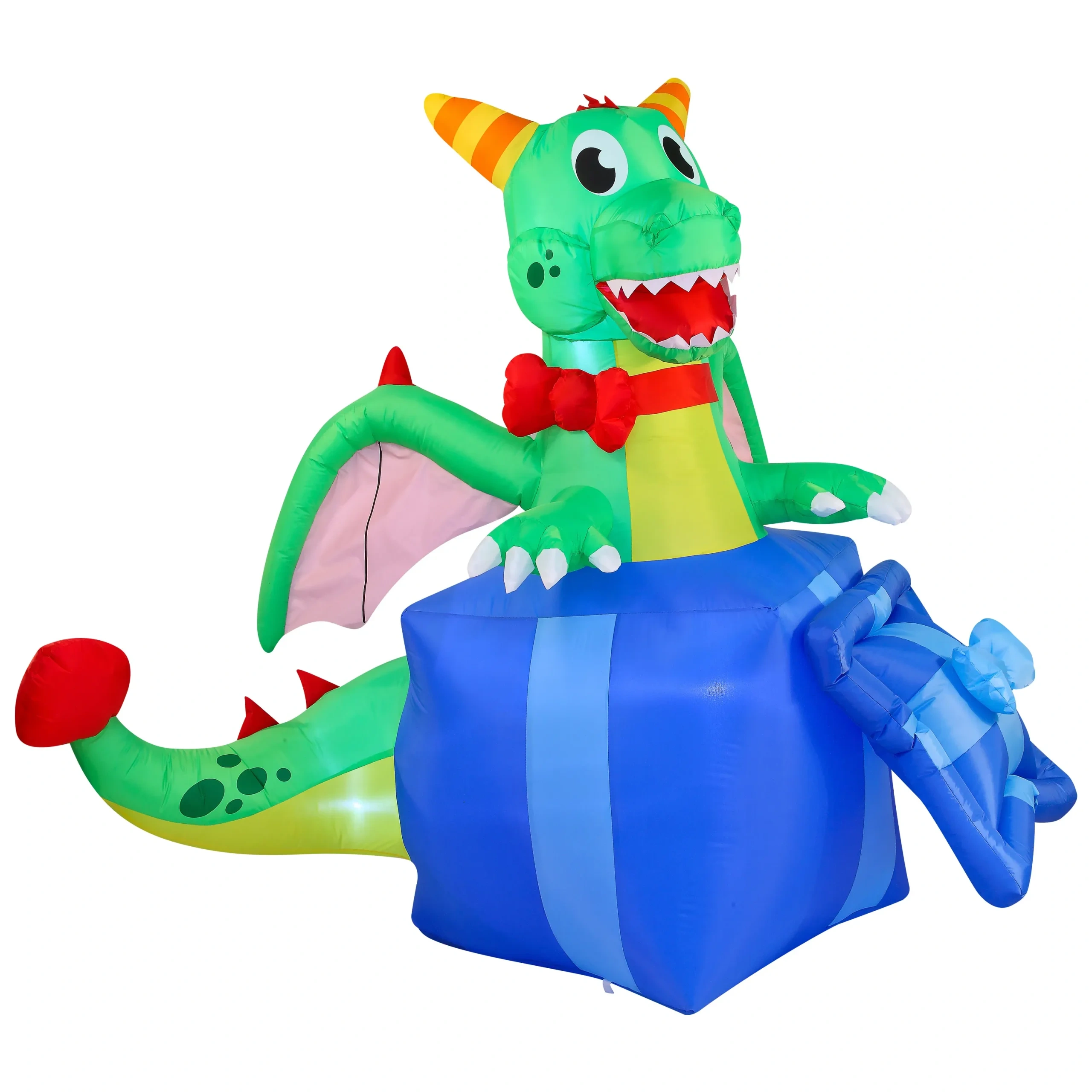 6ft Christmas Inflatable Dragon in A Gift Box