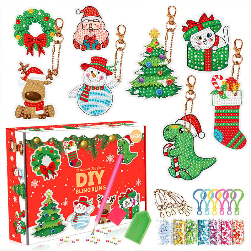 Christmas Artificial Diamond Painting Stickers Kits For Students