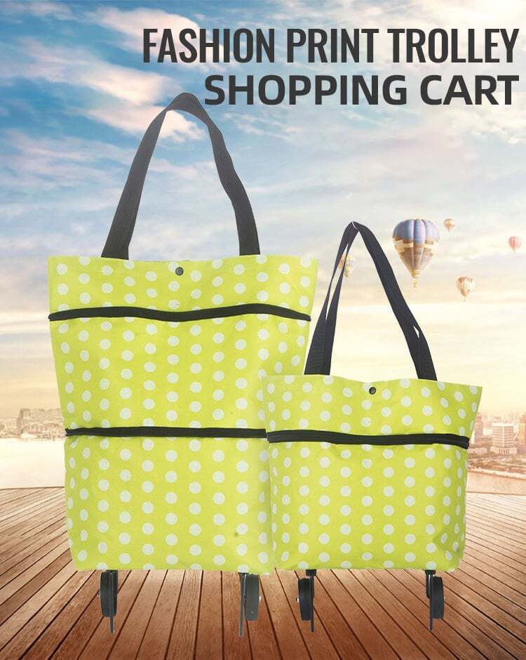 ✨-2 In 1 Foldable Shopping Cart🎁