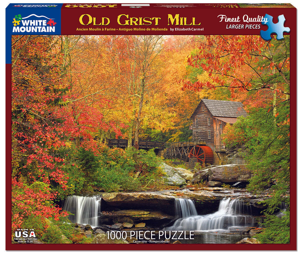 Old Grist Mill (1040pz) - 1000 Piece Jigsaw Puzzle