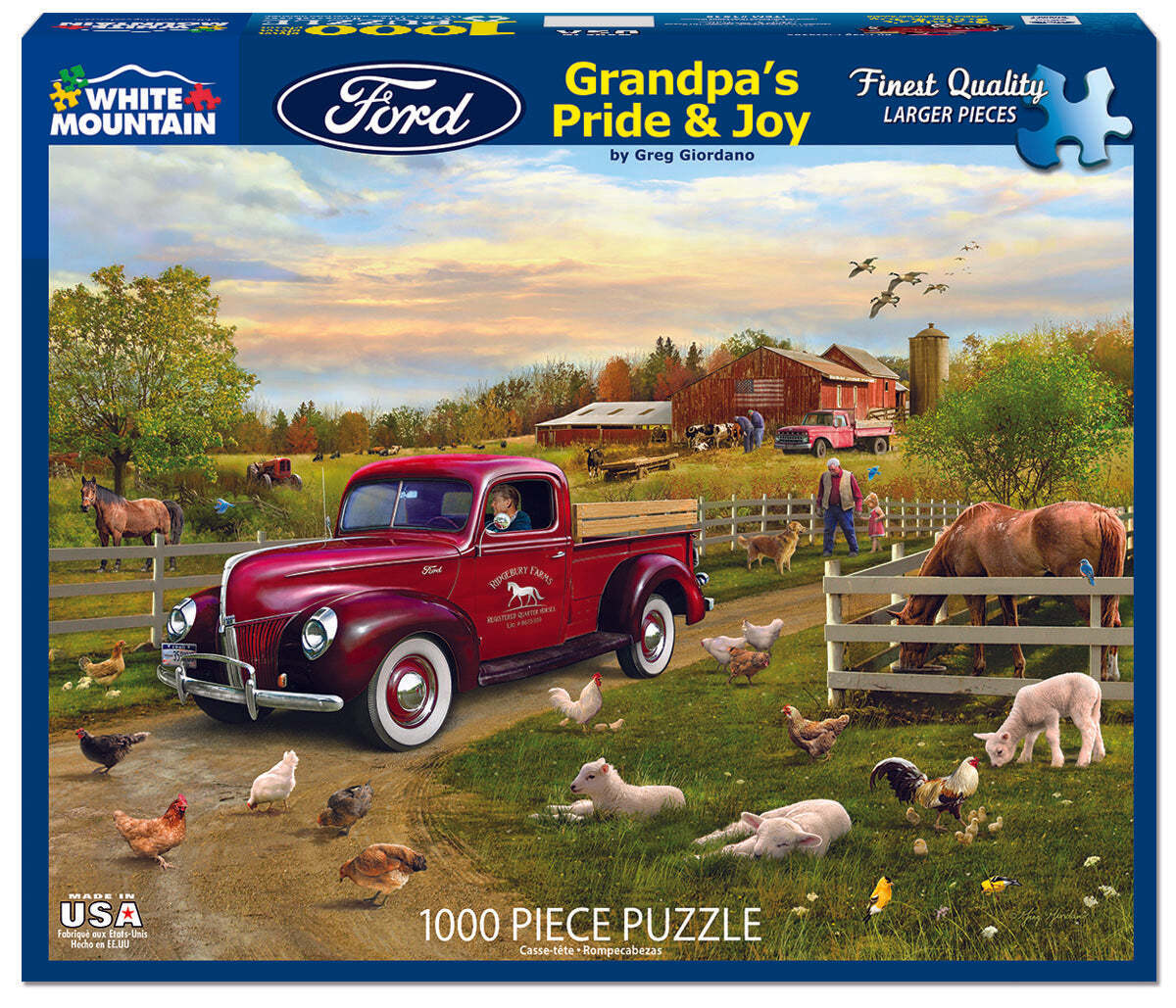 Grandpa's Pride & Joy (1540pz) - 1000 Piece Jigsaw Puzzle