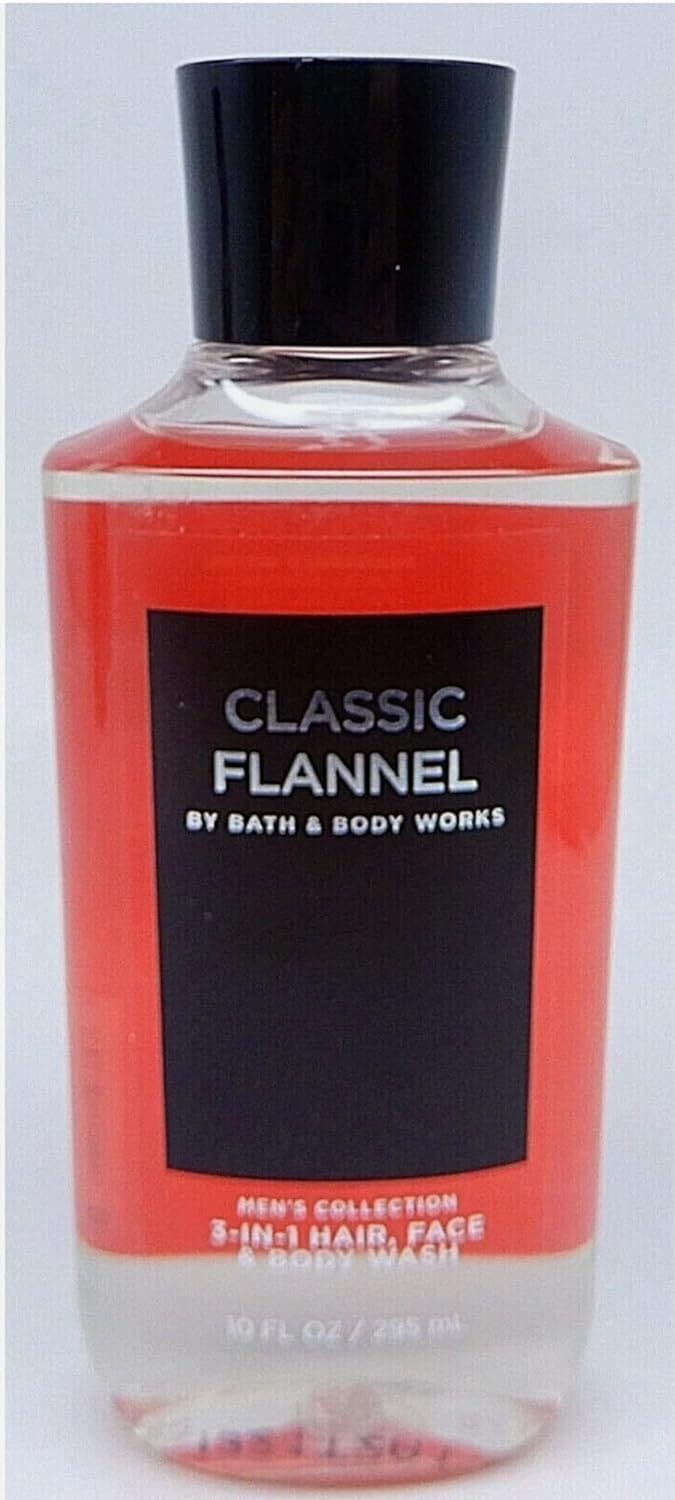 Classic Flannel Men's Collection 3-in1 Hair, Face and Body Wash - 10oz