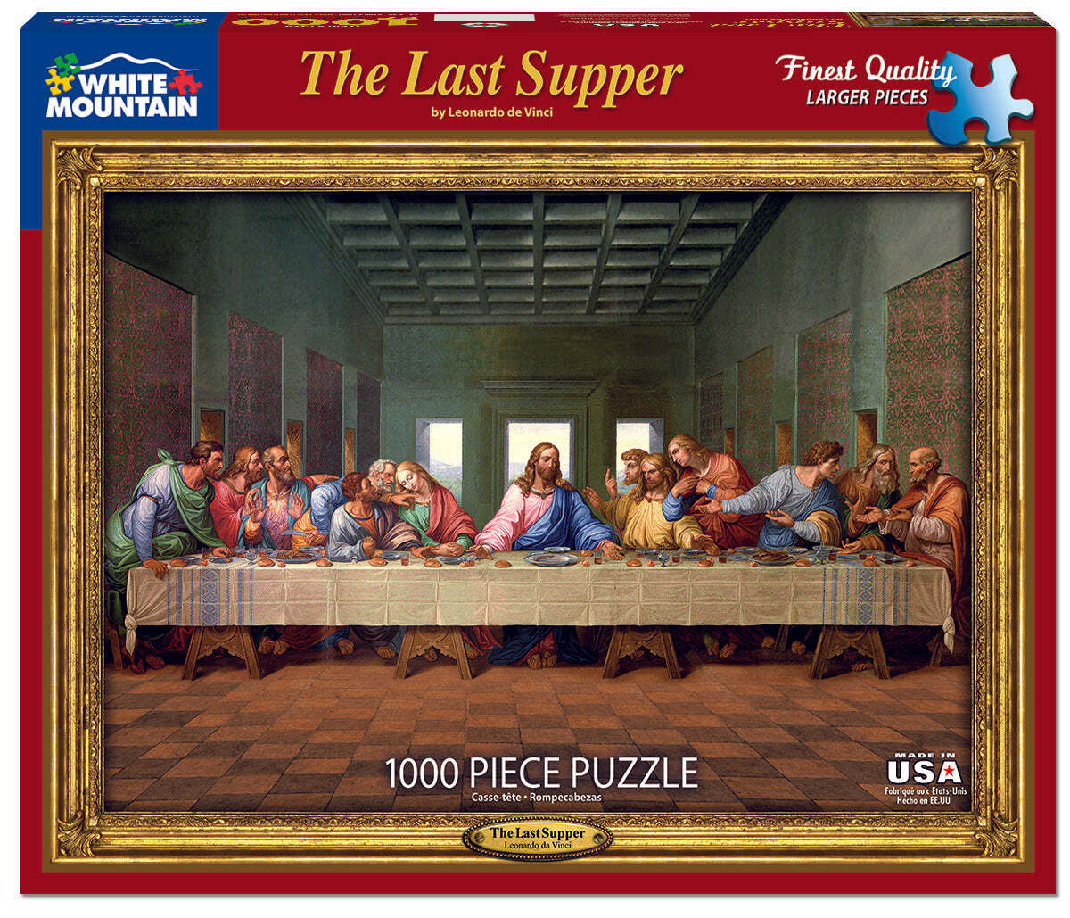 Last Supper (1524pz) - 1000 Piece Jigsaw Puzzle