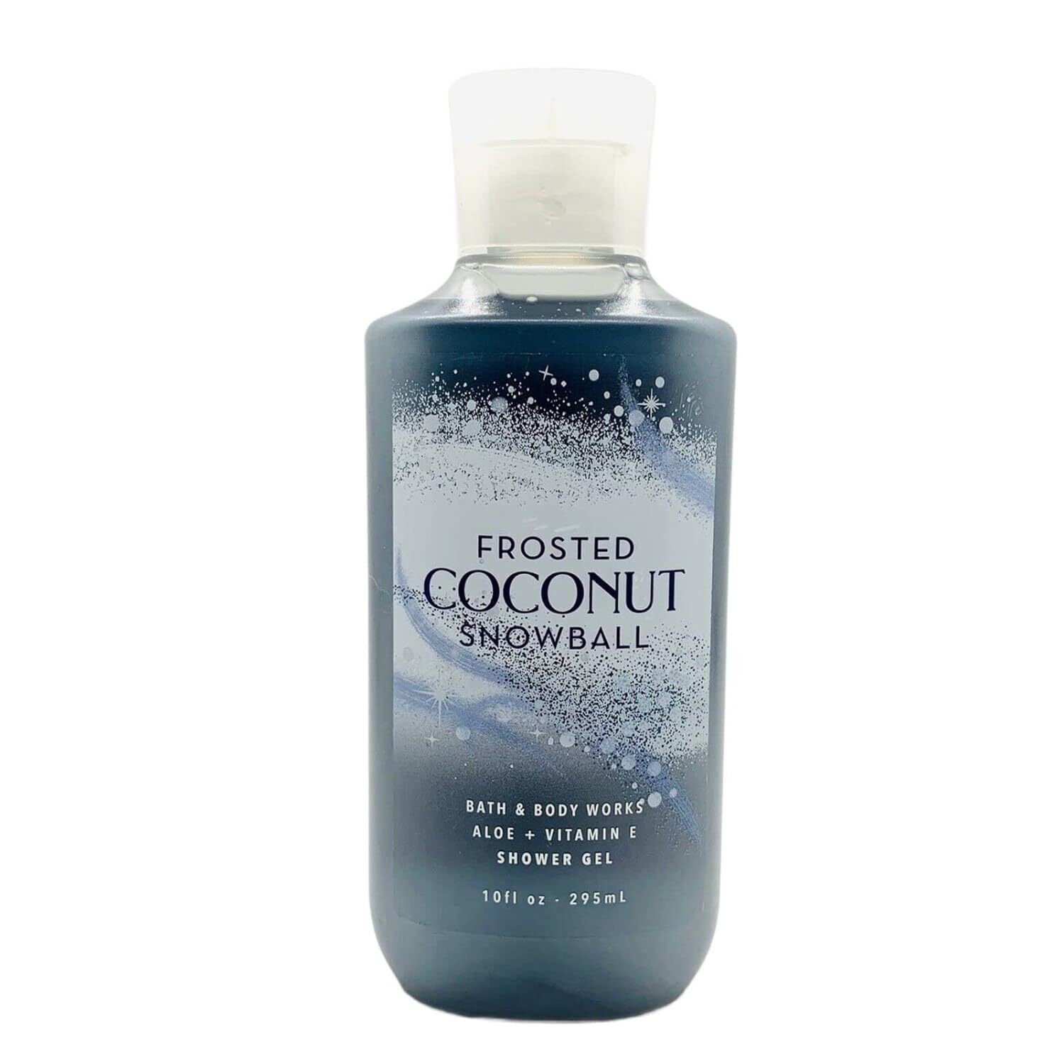 Bath and Body Works Frosted Coconut Snowball Shower Gel 10 Ounce Full Size