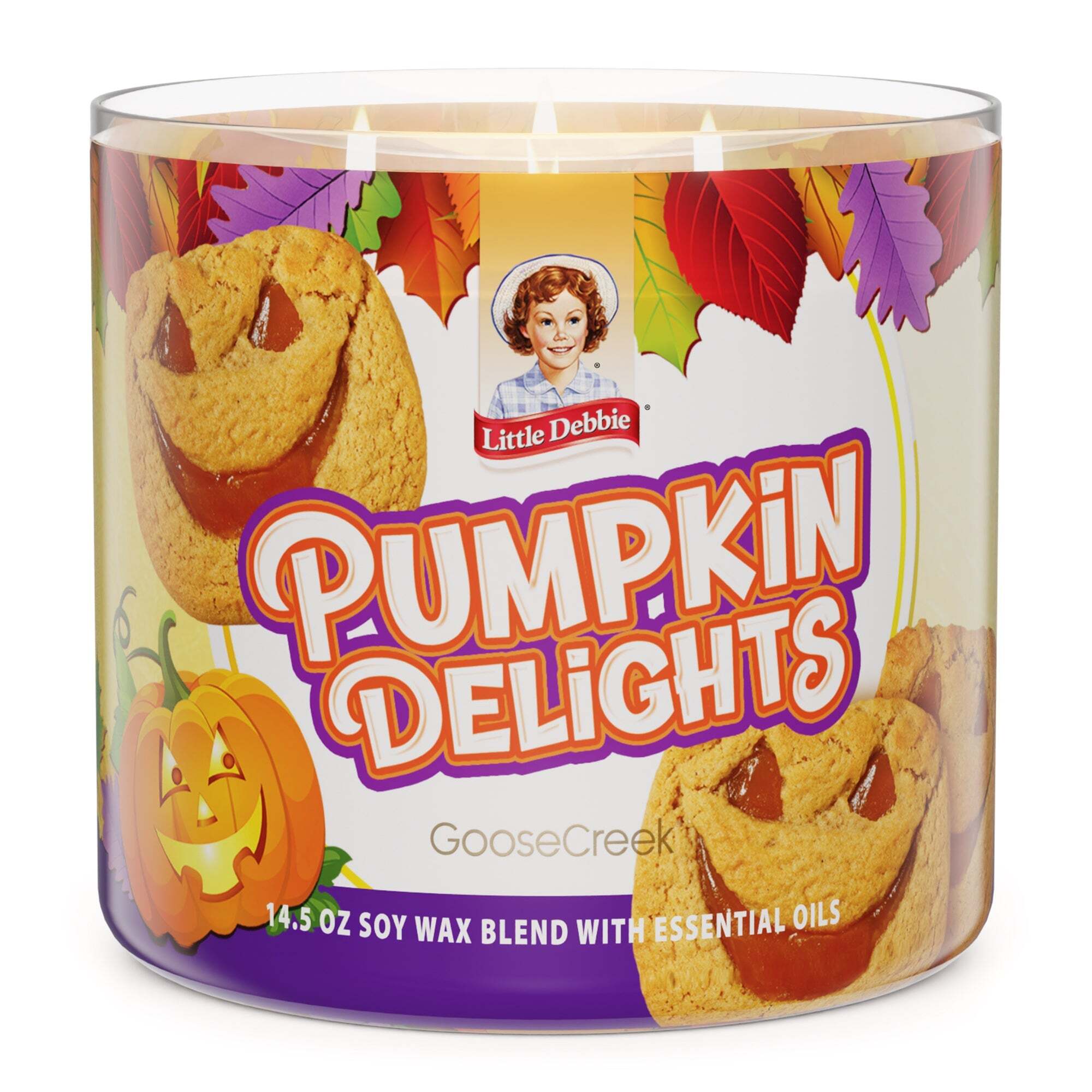 Pumpkin Delights 3-Wick Candle