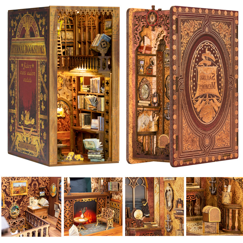 Cutebee Diy  Eternal Bookstore Book Nook