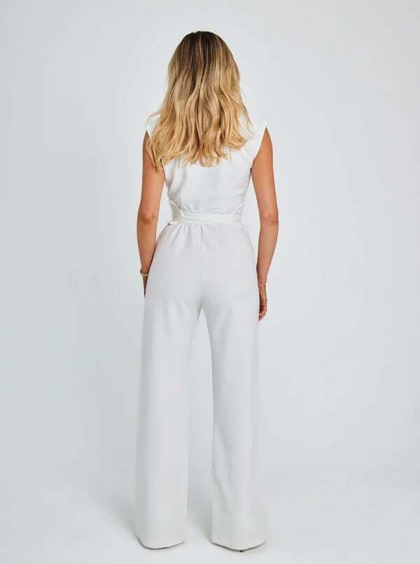 🔥Last Day 50% OFF - Women's Sleeveless Wide-Leg Jumpsuit(BUY 2 FREE SHIPPING)