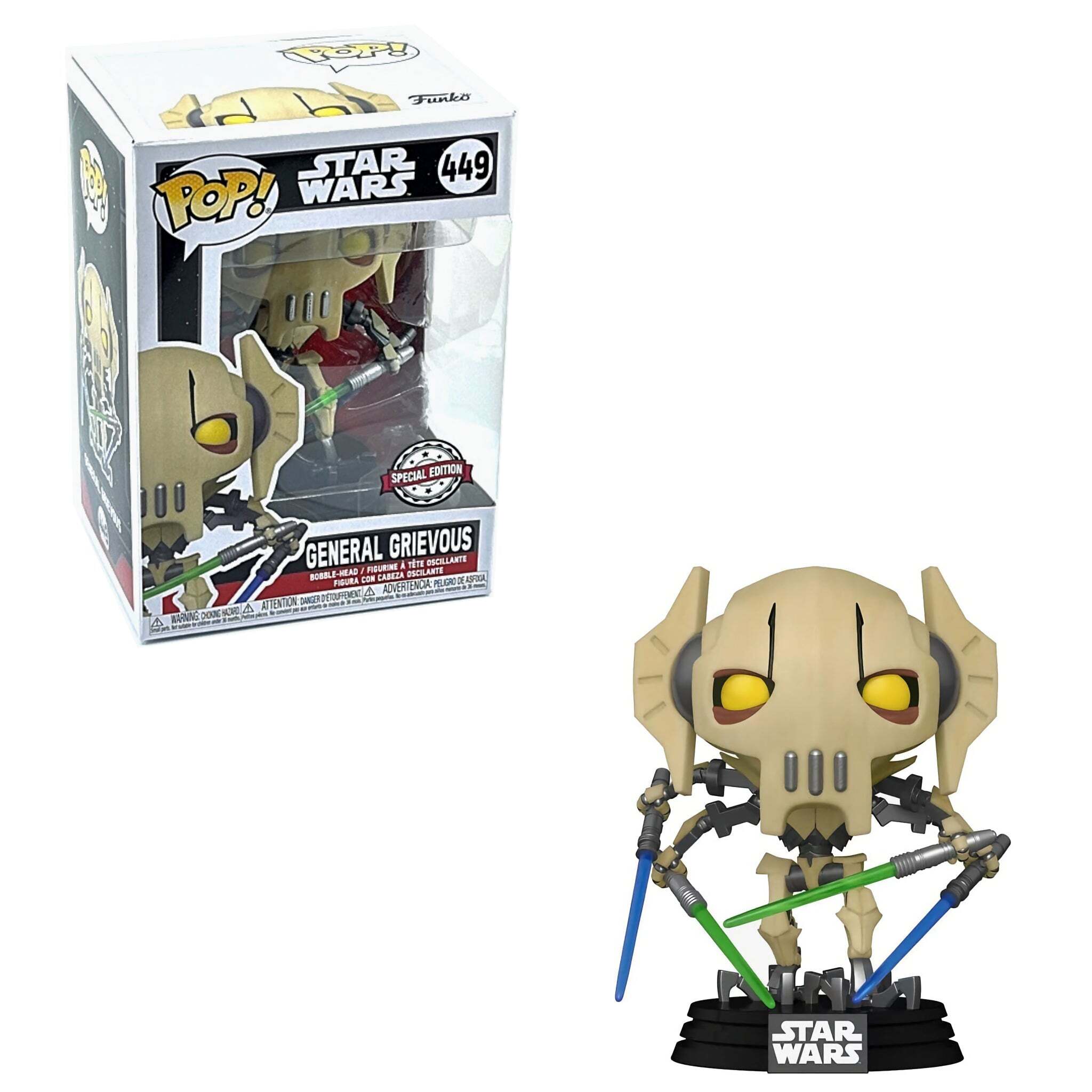 General Grievous (4 Lightsabers) Funko Pop! SPECIAL EDITION