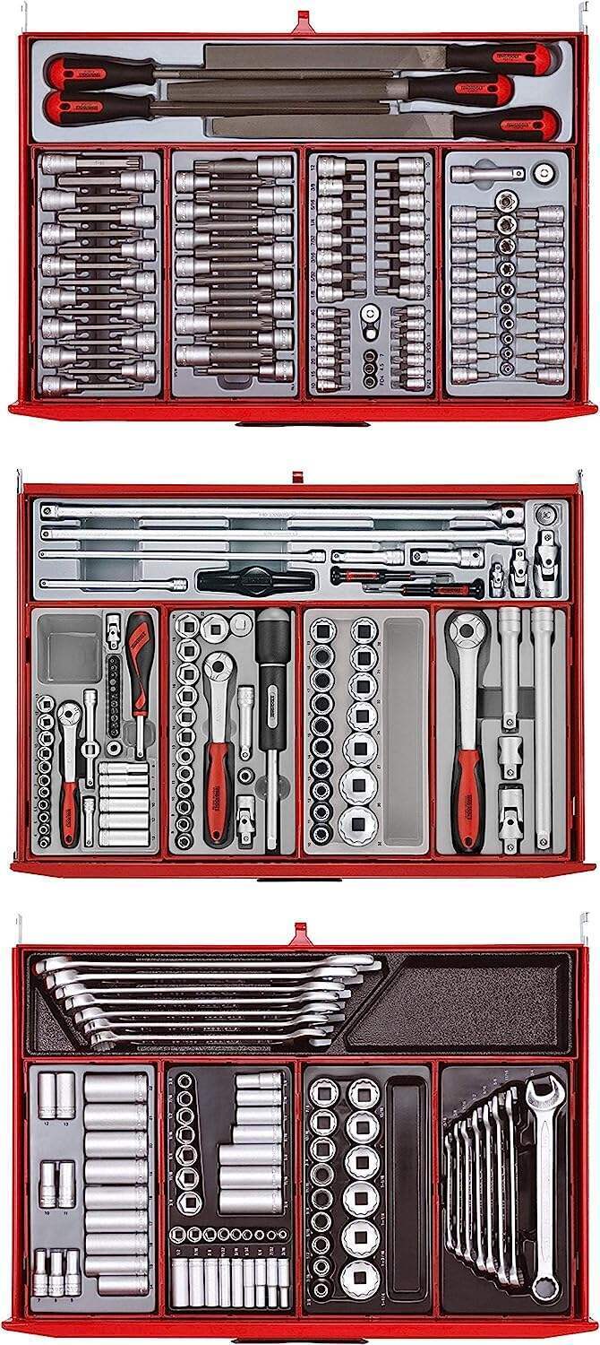 Tools 1001 Piece Mega Master Mixed Hand Tool Kit 3 Toolbox Storage C Rbgdoll 