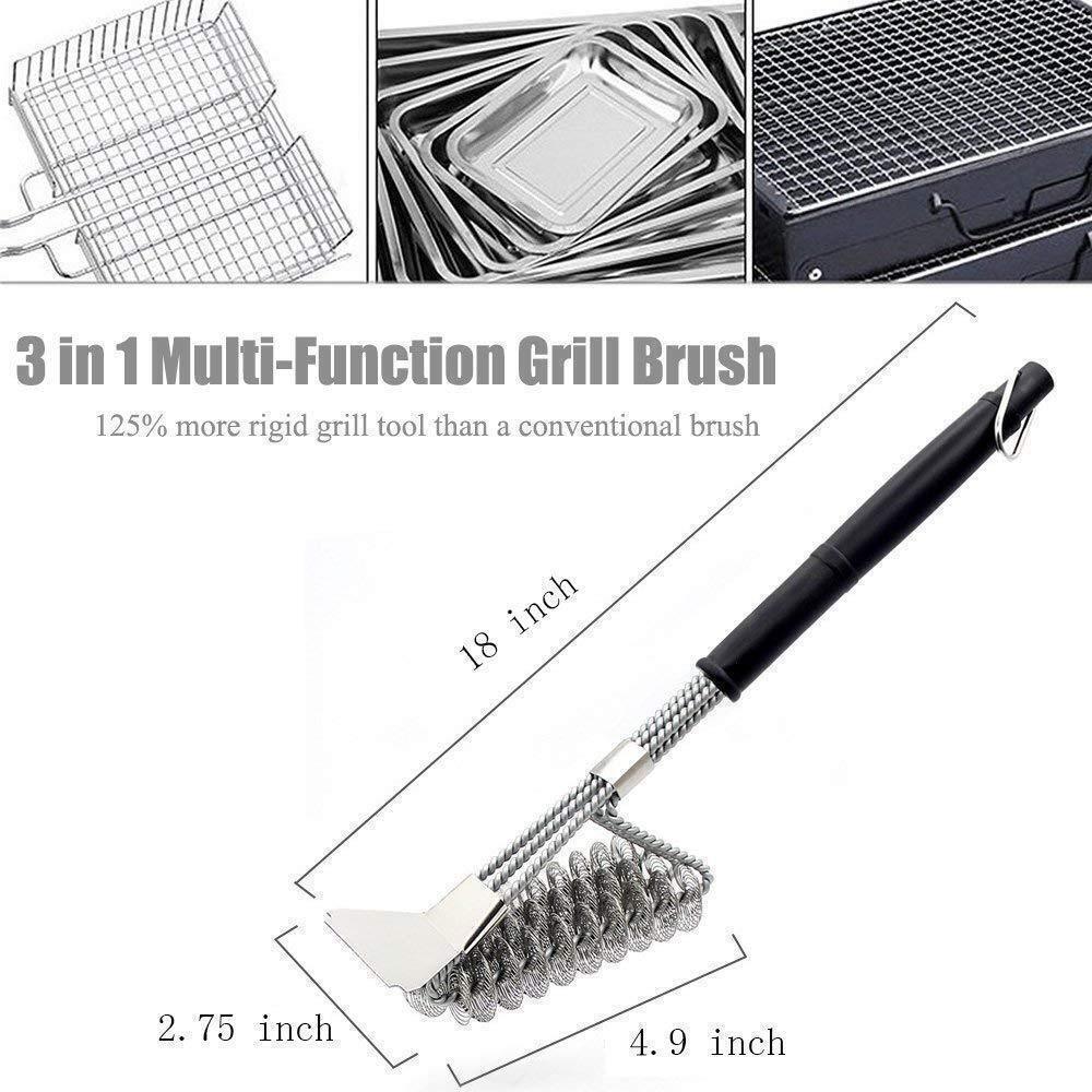 2023 New Grill Cleaner Helix Brush