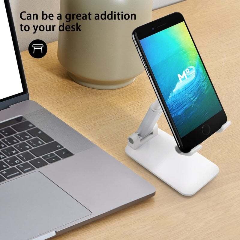 🎉Office Essentials🎁Adjustable Telescopic Folding Cell Phone and Tablet Stand