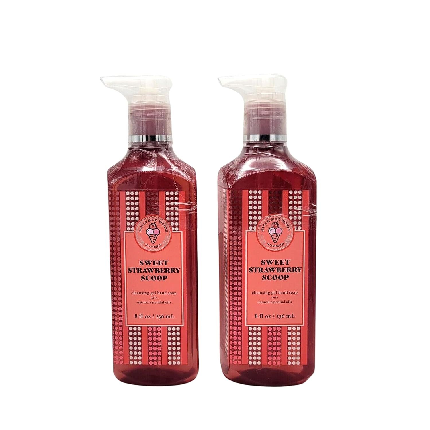 Bath & Body Works Gel Hand Soap 2-Pack 8oz/236mL Each (Marshmallow Pumpkin Latte)