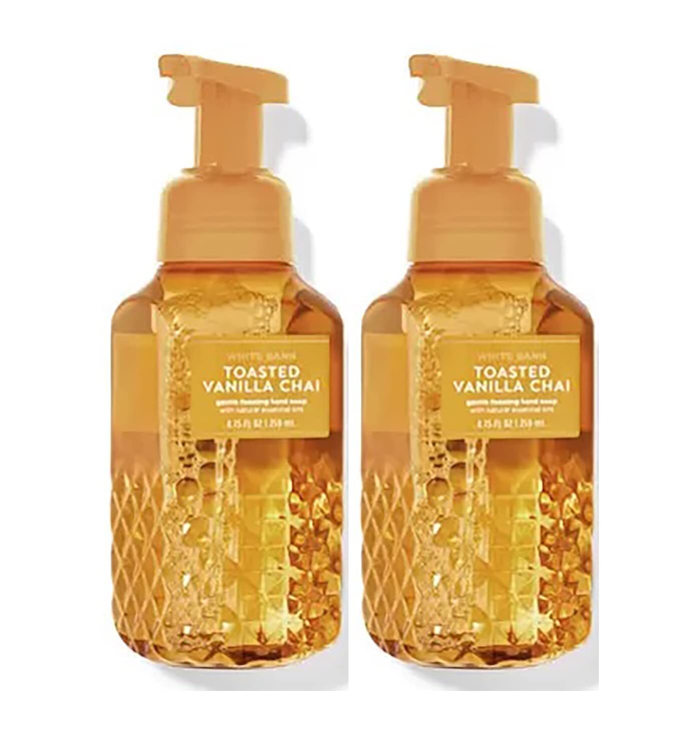 White Barn by Bath & Body Works Gentle Foaming Hand Soap in Mahogany Teakwood (2 Pack)