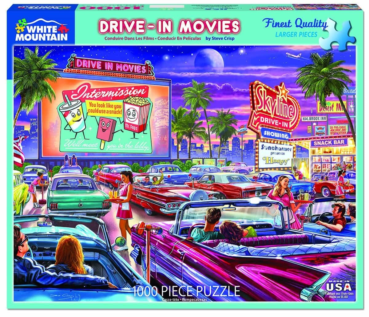 Drive-In Movie (1495pz) - 1000 Pieces