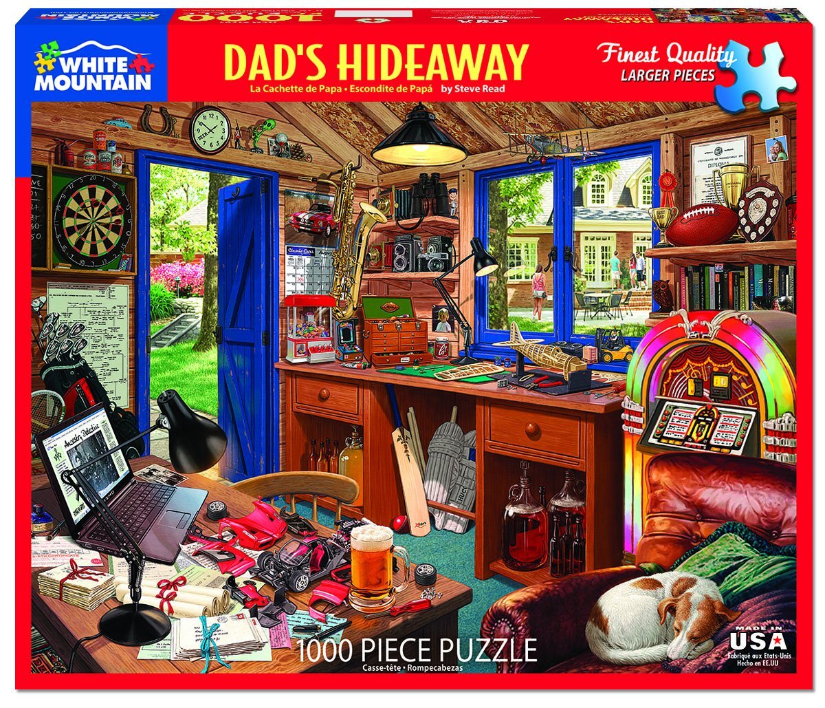 Dad’s Hideaway (1581pz) - 1000 Piece Jigsaw Puzzle