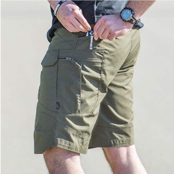 Men's Multifunctional Waterproof Multi-pocket Outdoor Tactical Shorts ...