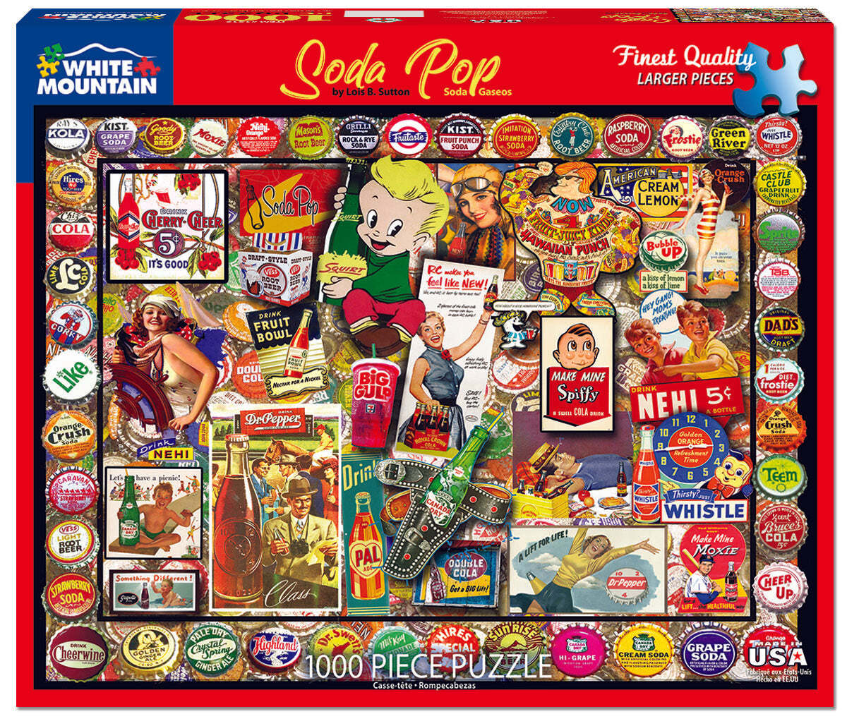 Soda Pop (1519pz) - 1000 Piece Jigsaw Puzzle