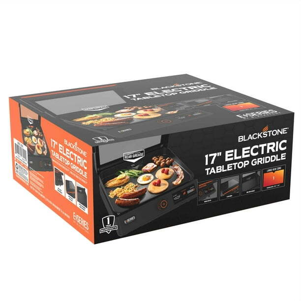 Blackstone ESeries 17 Electric Tabletop Griddle with Hood 🎅Christmas