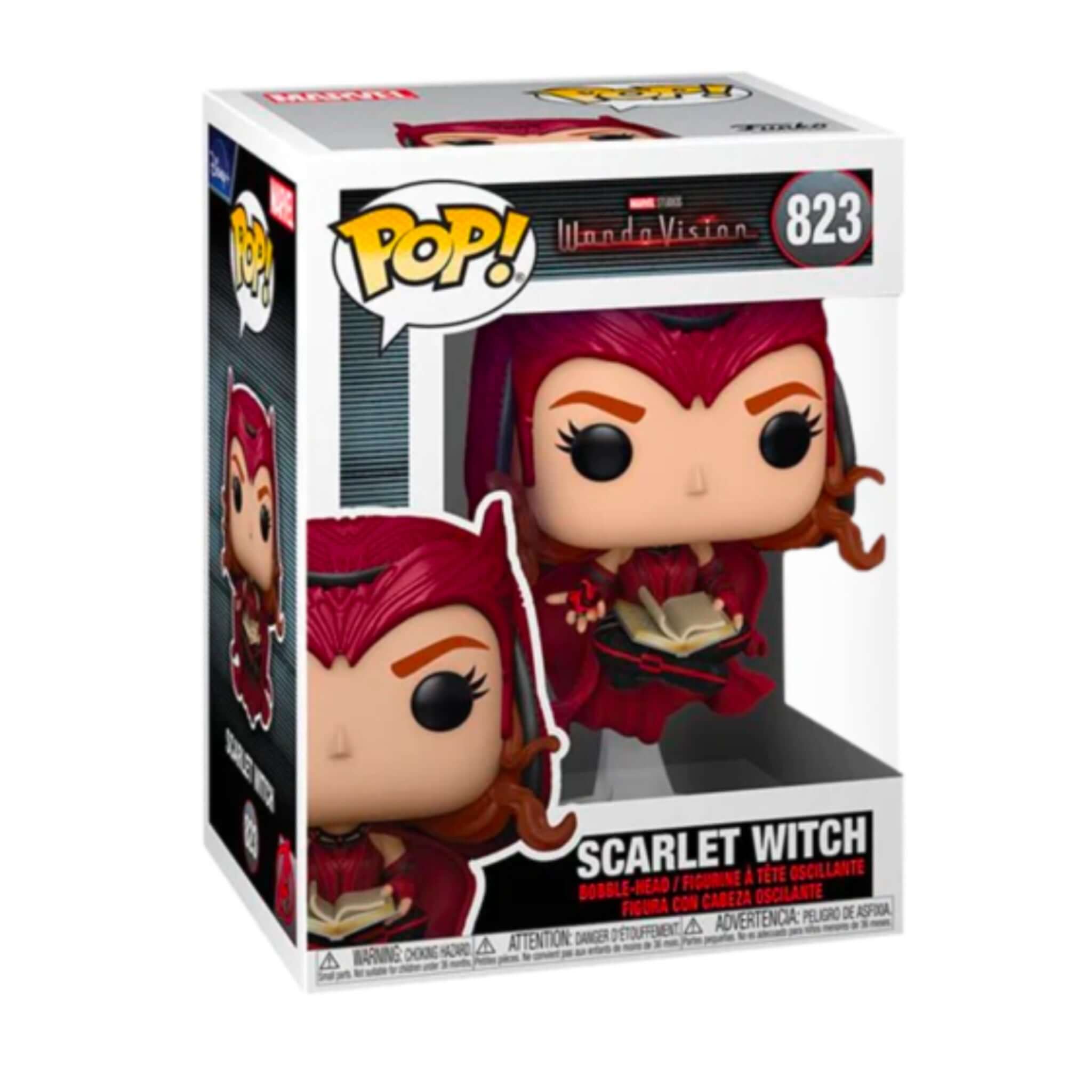 Scarlet Witch with Darkhold Funko Pop!
