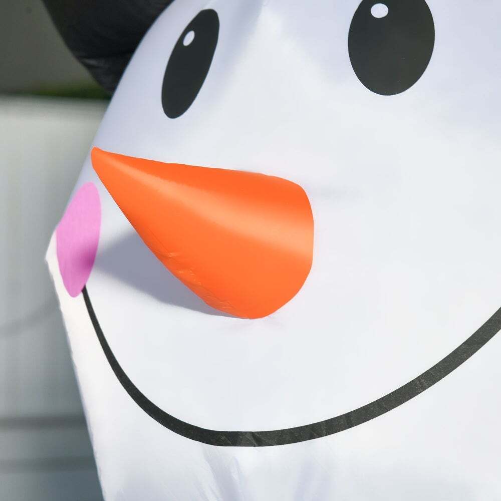 8 ft. Waving Snowman Inflatable Christmas Decoration