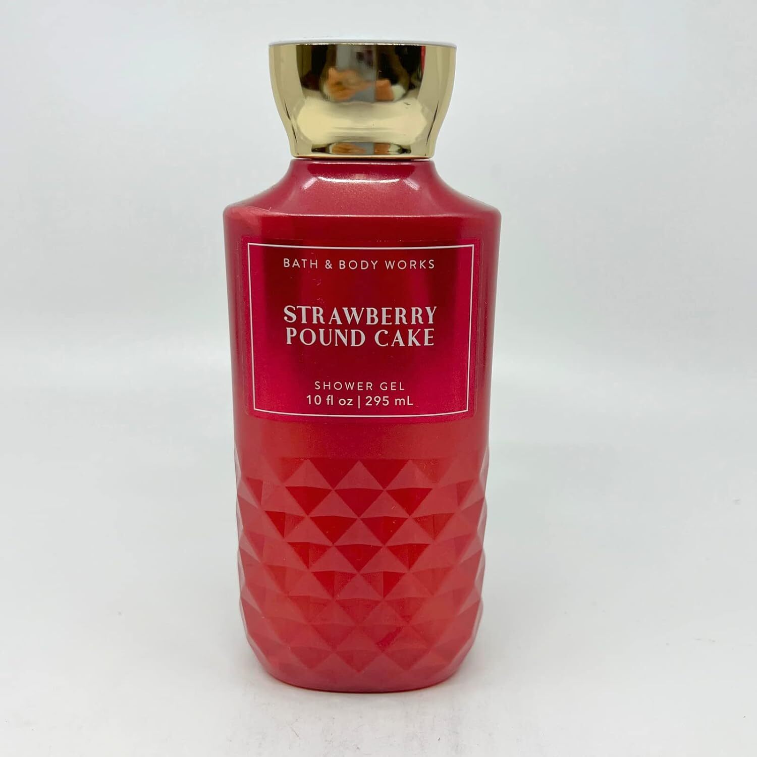 Bath & Body Works - Strawberry Pound Cake - 2 Piece bundle - Shower Gel 10 fl oz and Ultimate Hydration Body Cream 8 oz
