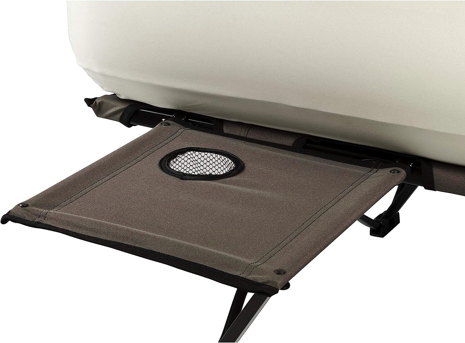 Camping Cot, Air Mattress, and Pump Combo, Folding Camp Cot and Air Be