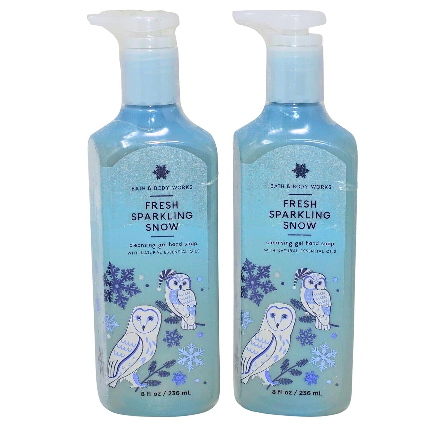 Bath & Body Works Gel Hand Soap 2-Pack 8oz/236mL Each (Marshmallow Pumpkin Latte)