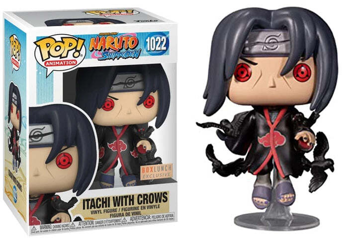 POP NARUTO ITACHI WITH CROWS BOX LUNCH EXCLUSIVE