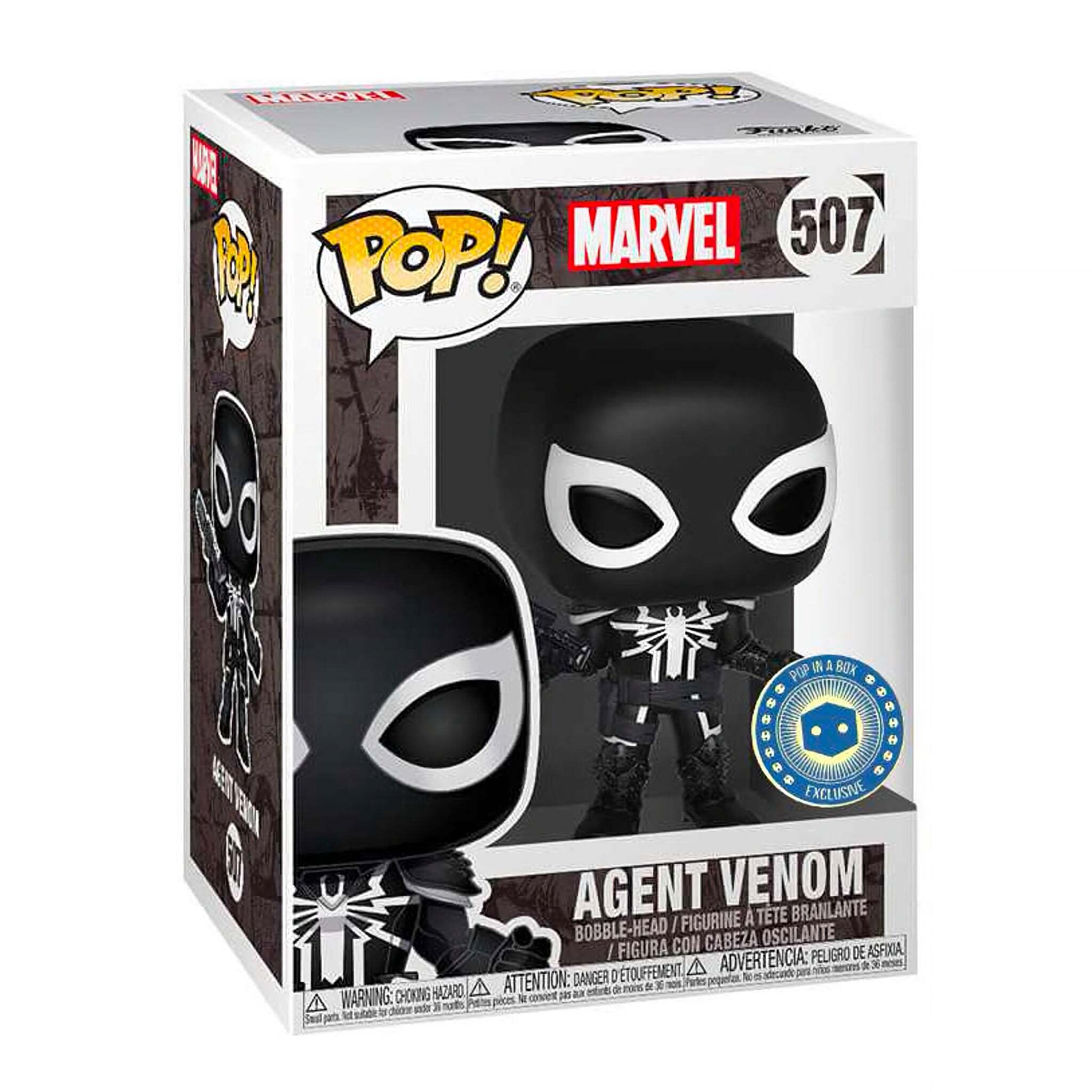 Agent Venom Funko Pop! POP IN A BOX EXCLUSIVE