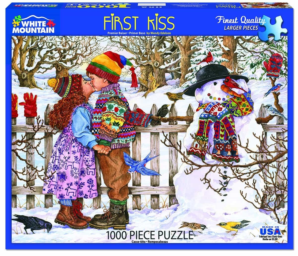 First Kiss (1377pz) - 1000 Piece Jigsaw Puzzle