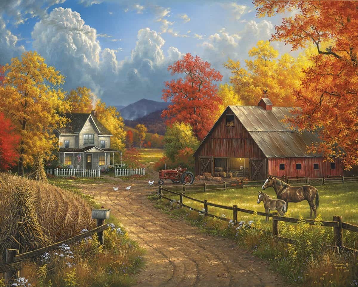 Country Blessings (1203pz) - 1000 Piece Jigsaw Puzzle